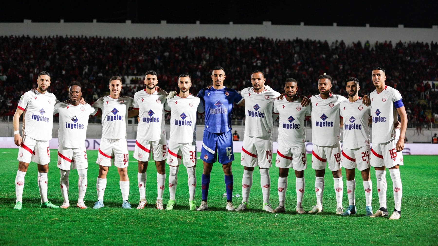 Wydad Casablanca in action in Botola Pro