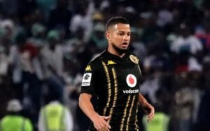Yusuf Maart in action for Kaizer Chiefs
