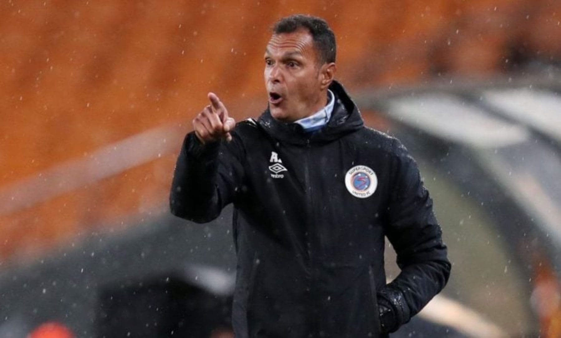 SuperSport United assistant coach Andre Arendse