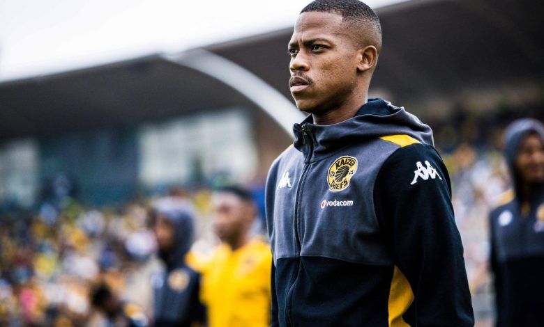 Kaizer Chiefs striker Ashley Du Preez before a game