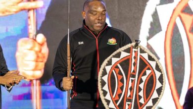 Kenya national team coach Benni McCarthy at his unveiling