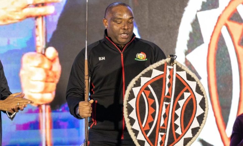 Kenya national team coach Benni McCarthy at his unveiling