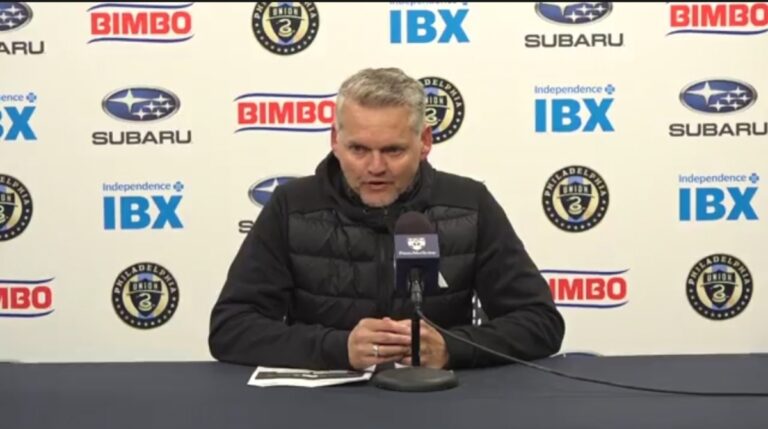 Philadelphia Union coach Bradley Carnell