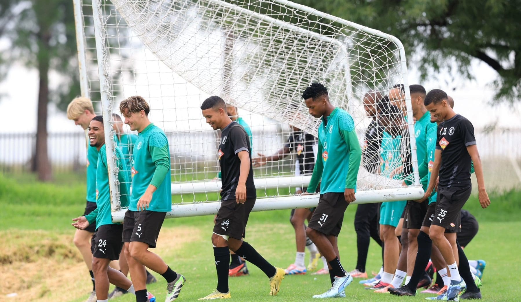 Cape Town Spurs at training