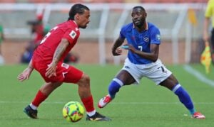 Deon Hotto in action for Namibia