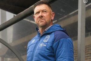 Eric Tinkler during his time at Cape Town City FC