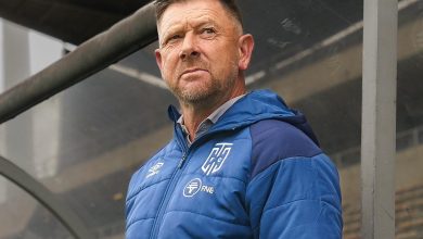 Eric Tinkler during his time at Cape Town City FC