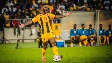 Inacio Miguel during a Betway Premiership match for Kaizer Chiefs