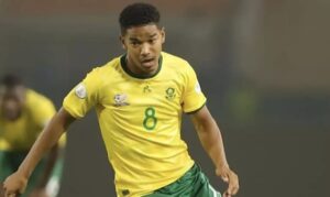 ‘I hope he learnt’ – Hugo Broos on Jayden Adams Bafana return.