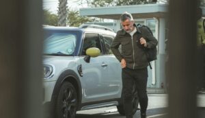 Orlando Pirates coach Jose Riveiro arriving at Pirates training facility
