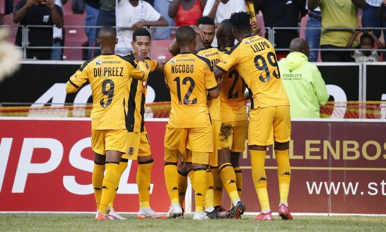 Kaizer Chiefs in action against Stellenbosch FC at Nelson Mandela Bay Stadium