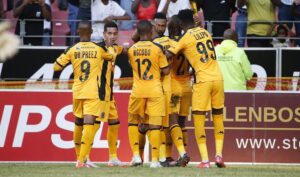 Kaizer Chiefs in action against Stellenbosch FC at Nelson Mandela Bay Stadium