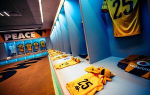 Goal-shy Kaizer Chiefs' kit players in the dressing room