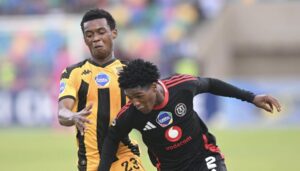 Kaizer Chiefs and Orlando Pirates players during the DDC action