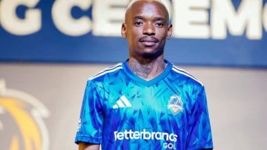 Khama Billiat in Scottland FC colors