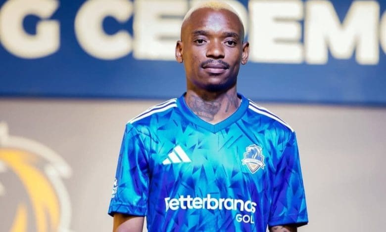 Khama Billiat in Scottland FC colors