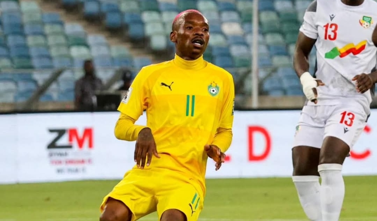 Khama Billiat in action