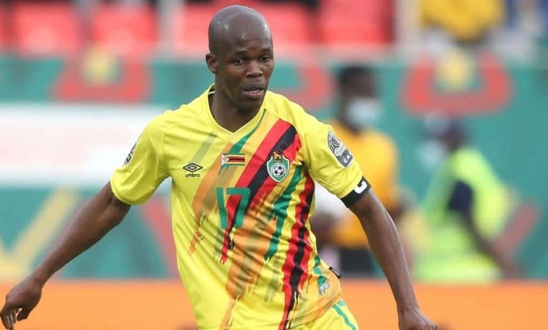 Knowledge Musona in action for Zimbabwe