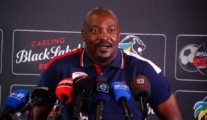 Lehlohonolo Seema during his time at Sekhukhune United