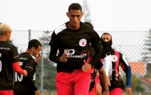 Mario Booysen in Antalyaspor JPM Cape Town colours