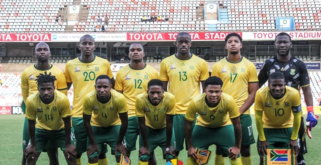 Monnapule Saleng at Bafana Bafana