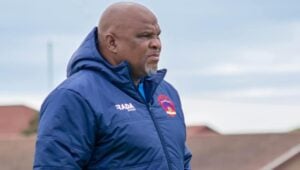 Morgan Mammila at Chippa United training