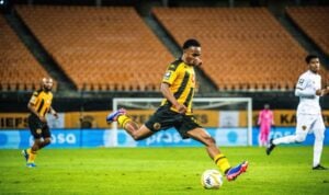 Njabulo Blom in Kaizer Chiefs colours