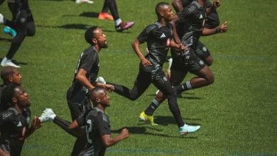 Orlando Pirates in training