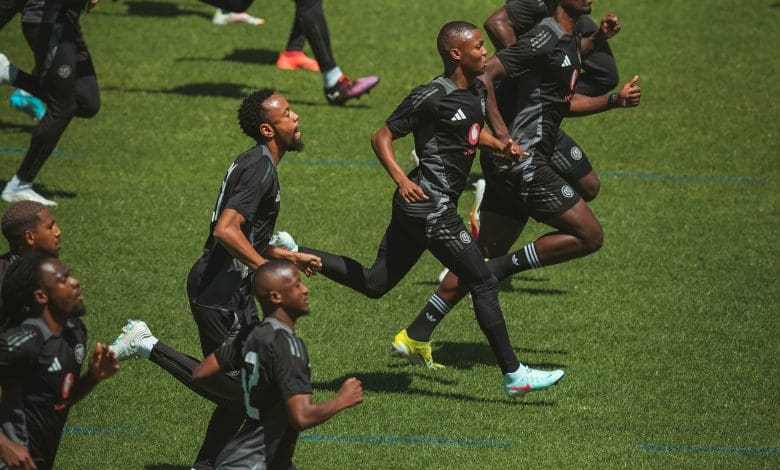 Orlando Pirates in training