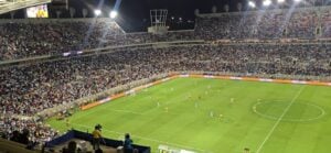Fans came out in numbers to fill up the Peter Mokaba Stadium on Friday.