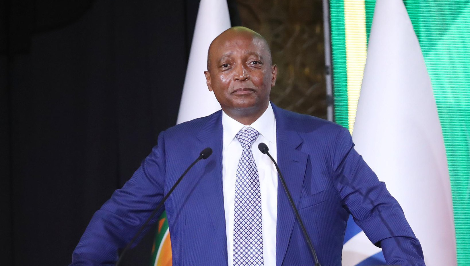 CAF president Patrice Motsepe was re-elected for another term during the Extraordinary General Assembly in Egypt on Wednesday.