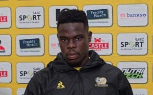 Rodney Maphangule during Bafana Bafana media briefing in Polokwane.