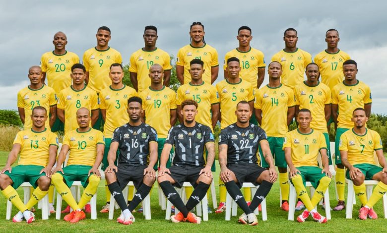 Bafana Bafana squad picture