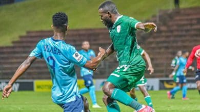 Sekhukhune United in action against Richards Bay FC