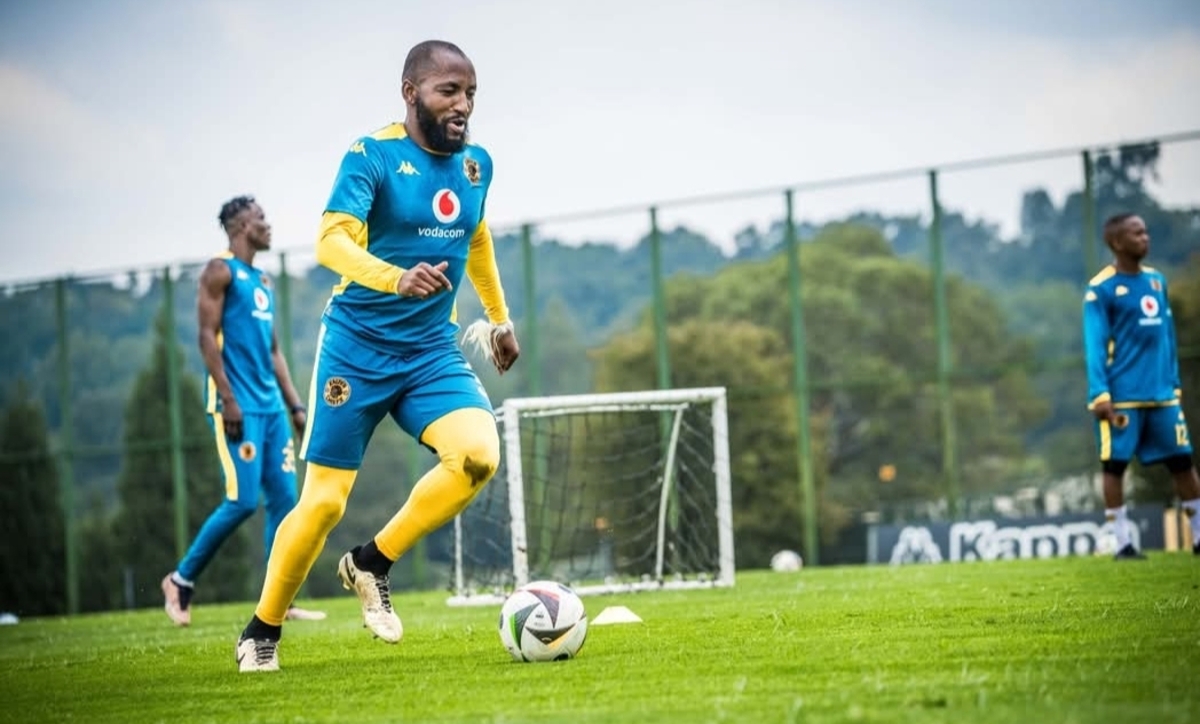 Sibongiseni 'Ox' Mthethwa during training at Kaizer Chiefs Naturena