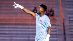 Former Cape Town City goalkeeper Tatenda Mukuruva during his time at Michigan Stars