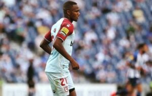 South African defender Thibang Phete during his time in Portugal