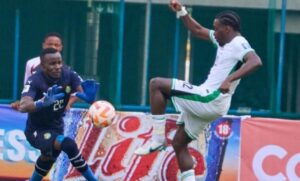 Veteran Marumo Gallants goalkeeper Marumo Gallants vs Nigeria during 2026 FIFA World Cup qualifiers