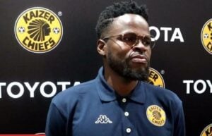 Former Kaizer Chiefs midfielder Willard Katsande at an event