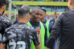 Asekho Tiwani of Mamelodi Sundowns