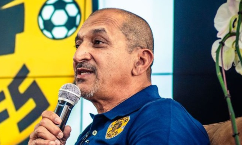 Coach Farouk Khan addressing the media