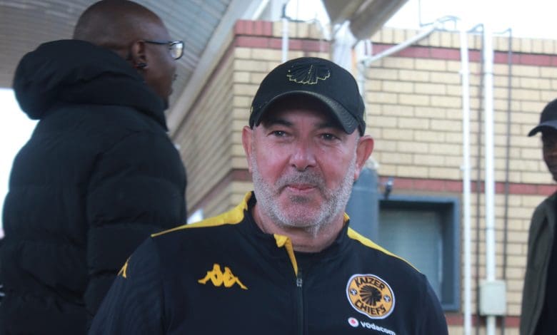 Kaizer Chiefs head coach Nasreddine Nabi at Naturena