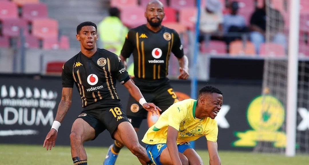 Dillan Solomons in Kaizer Chiefs colours