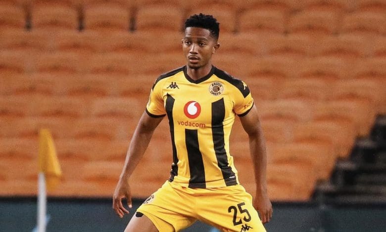 Kaizer Chiefs defender Given Msimango in action at FNB Stadium