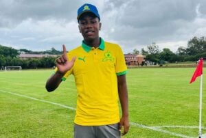 Indiphile Qokela of Mamelodi Sundowns