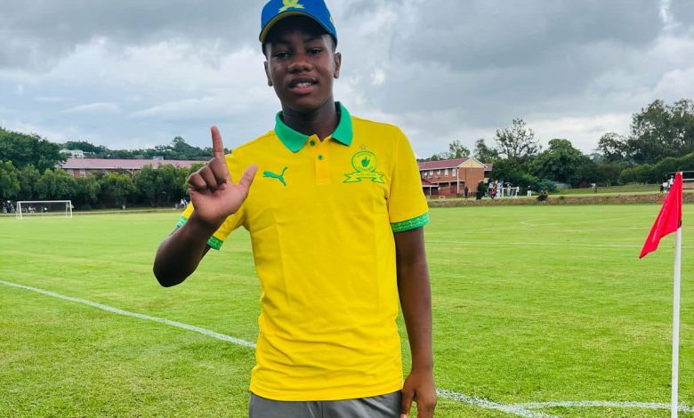 Indiphile Qokela of Mamelodi Sundowns