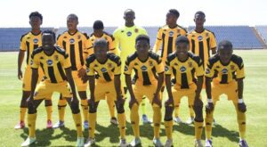 Kaizer Chiefs DDC side lining up for a team picture