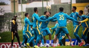 Kaizer Chiefs during a training session