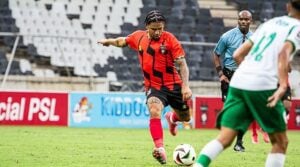 Keagan Dolly in action for TS Galaxy