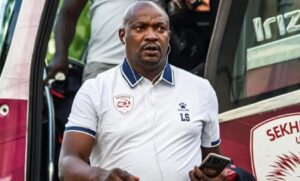 Former Sekhukhune United coach Lehlohonolo Seema